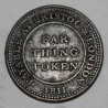 ANGLETERRE - 1 FARTHING - JETON DE 1811 - BRISTOL - LONDRES