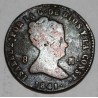 ESPAGNE - KM 531.3 - 8 MARAVEDIS 1841- ISABELLE II