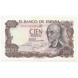 SPAIN - PICK 152 - 100 PESETAS - 17/11/1970