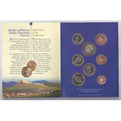 SLOVAKIA - PROTOTYPE COIN SET - TRIAL - 8 COINS - 2004