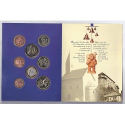 SLOVAKIA - PROTOTYPE COIN SET - TRIAL - 8 COINS - 2004