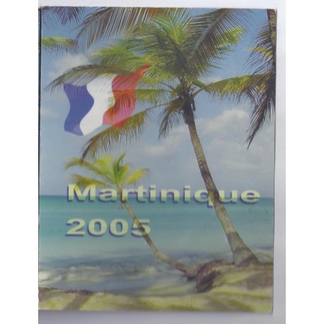 MARTINIQUE - COFFRET PROTOTYPE 8 PIECES - ESSAI  - 2005