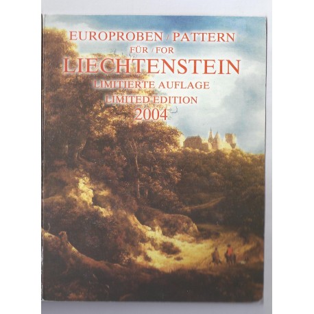 LIECHTENSTEIN - COFFRET PROTOTYPE 8 PIECES - ESSAI  - 2004