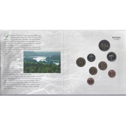 LETTLAND - KMS - Mischjahre - 8 Münzen