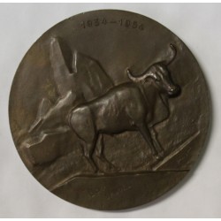 FRANCE - MÉDAILLE - ACHILLE URBAIN - PROFESSEUR AU MUSÉE D'HISTOIRE NATURELLE - 1934 - 1954