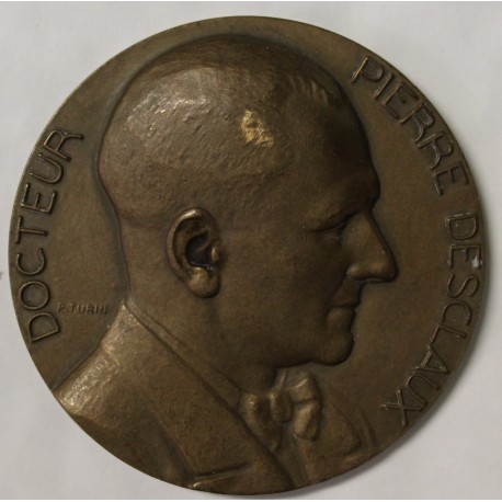 FRANCE - MÉDAILLE - DOCTEUR PIERRE DESCLAUX - 1953