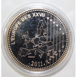 FRANCE - MÉDAILLE - L'EUROPE DES XXVII - ESTONIE - 2011