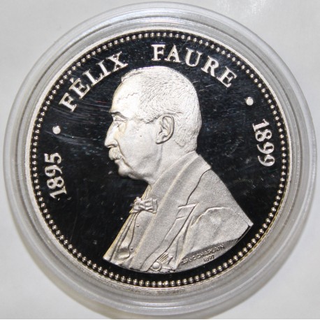 FRANCE - MÉDAILLE - PRÉSIDENT FÉLIX FAURE - 1895 - 1899