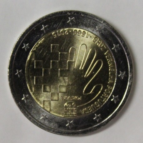 PORTUGAL - 2 EURO 2015 - CROIX ROUGE