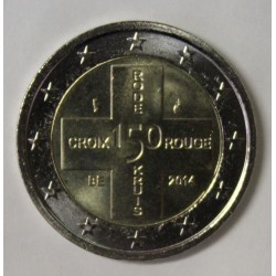 BELGIQUE - 2 EURO 2014 - 150 ANS DE LA CROIX ROUGE - RODE KRUIS