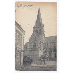 02250 - MARLE - L'ÉGLISE - PIGNON NORD - XIIe SIÈCLE