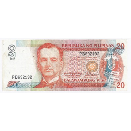 PHILIPPINEN - PICK 182 i - 20 PISO - 2007 PHILIPPINEN - PICK 182 i - 20 PISO - 2007
