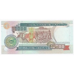 MOZAMBIQUE - PICK 137 - 10000 METICAIS - 16/06/1991