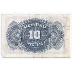 ESPAGNE - PICK 86 - 10 PESETAS - 1935