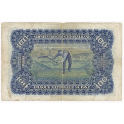 SUISSE - PICK 35 s - 100 FRANKEN - 15/03/1945