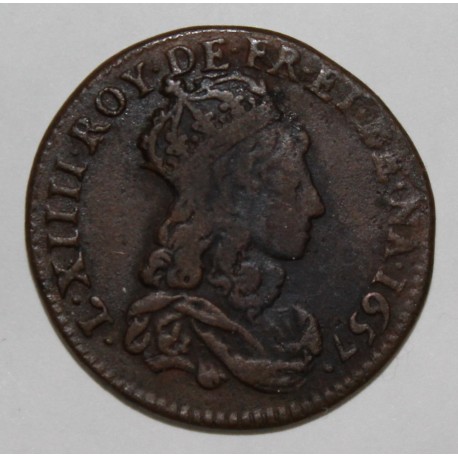 FRANCE - Gad 80 - LOUIS XV - LIARD DE FRANCE - 1657 I - LIMOGES