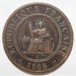 INDOCHINA - KM 1 - 1 CENT 1888 A