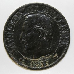 FRANCE - KM 777 - 5 CENTIMES 1853 W Lille TYPE NAPOLEON III