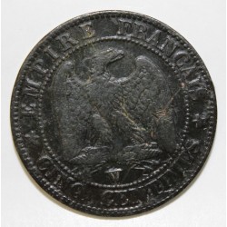 GADOURY 152 - 5 CENTIMES 1853 W Lille TYPE NAPOLEON III -  KM 777