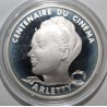 CENTENAIRE DU CINÉMA - 100 FRANCS 1995 - ARLETTY - ESSAI - KM 1945