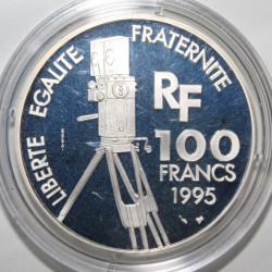 CENTENAIRE DU CINÉMA - 100 FRANCS 1995 - FREDERICO FELLINI - ESSAI - KM 1100