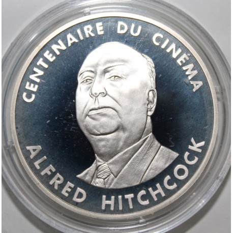 CENTENAIRE DU CINÉMA - 100 FRANCS 1995 - ALFRED HITCHCOCK - ESSAI - KM 1088