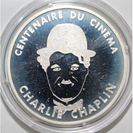 CENTENAIRE DU CINÉMA - 100 FRANCS 1995 - CHARLIE CHAPLIN - ESSAI - KM 1076