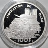 FRANCE - KM 1045 - 100 FRANCS 1994 TYPE LIBERATION OF PARIS - TRIAL COIN