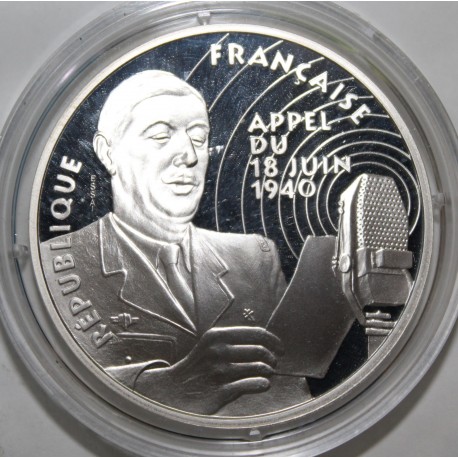 SÉRIE LA LIBERTÉ RETROUVÉE - 100 FRANCS 1994 DE GAULLE - APPEL DU 18 JUIN 1940 - ESSAI - KM 1038