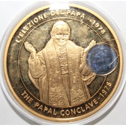 MEDAL - JEAN PAUL II - 1978-2005 - THE PAPAL CONCLAVE - 1978