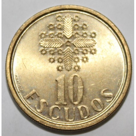 PORTUGAL - KM 633 - 10 ESCUDOS 1988