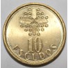 PORTUGAL - KM 633 - 10 ESCUDOS 1988