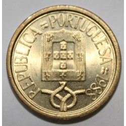 PORTUGAL - KM 633 - 10 ESCUDOS 1988