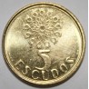 PORTUGAL - KM 632 - 5 ESCUDOS 1991