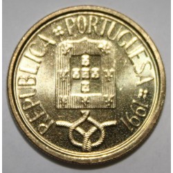 PORTUGAL - KM 632 - 5 ESCUDOS 1991