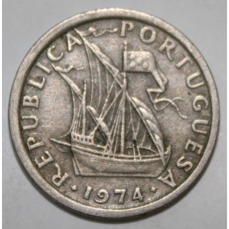 PORTUGAL - KM 590 - 2,50 ESCUDOS 1974 - BOOT PORTUGAL - KM 590 - 2,50 ESCUDOS 1974 - BOOT