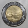 ITALIE - KM 111 - 500 LIRE 1986 - Piazza del Quirinale