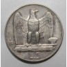 ITALIEN - KM 67 - 5 LIRE 1928 R - Rome - VICTOR EMMANUEL III