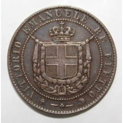 ITALIE - KM 6 - 5 CENTESIMI 1859 - VICTOR EMMANUEL II