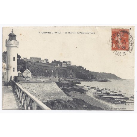 County 35260 - CANCALE - THE LIGHTHOUSE AND THE POINTE DU HOCQ