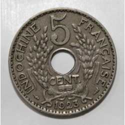 INDOCHINA - KM 18 - 5 CENT 1923