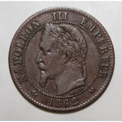 FRANCE - KM 796 - 2 CENTIMES 1862 K Bordeaux TYPE NAPOLEON III