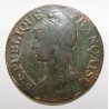 FRANCE - KM 640 - CINQ CENTIMES 1796 AN 5 A Paris TYPE DUPRE