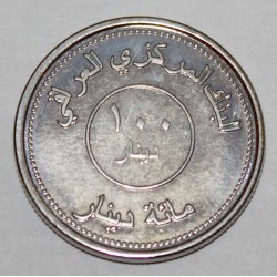 IRAK - KM 177 - 100 DINARS 2004