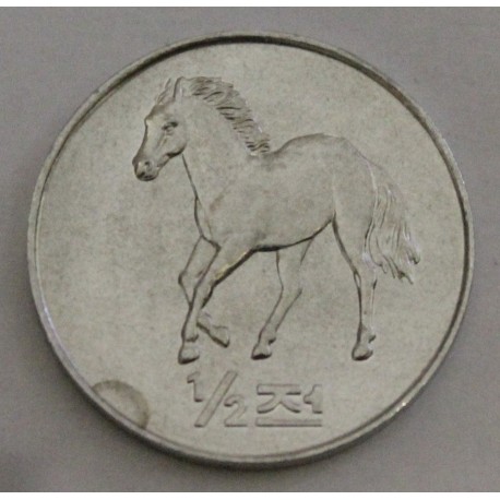 NORD KOREA - KM 183 - 1/2 CHON 2002 - PFERD NORD KOREA - KM 183 - 1/2 CHON 2002 - PFERD