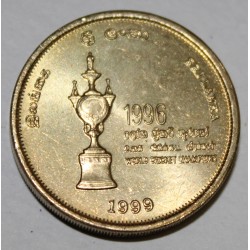 SRI LANKA - KM 161 - 5 RUPEES 1999 - Cricket