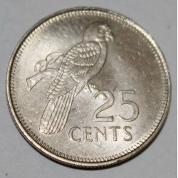 SEYCHELLES - KM 49a - 25 CENTS 1989