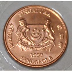 SINGAPOUR - KM 98 - 1 CENT 1997