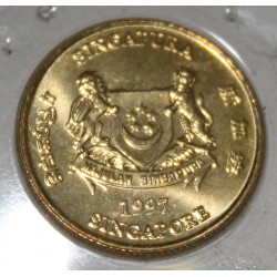 SINGAPOUR - KM 99 - 5 CENTS 1997