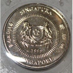 SINGAPOUR - KM 102 - 50 CENTS 1999